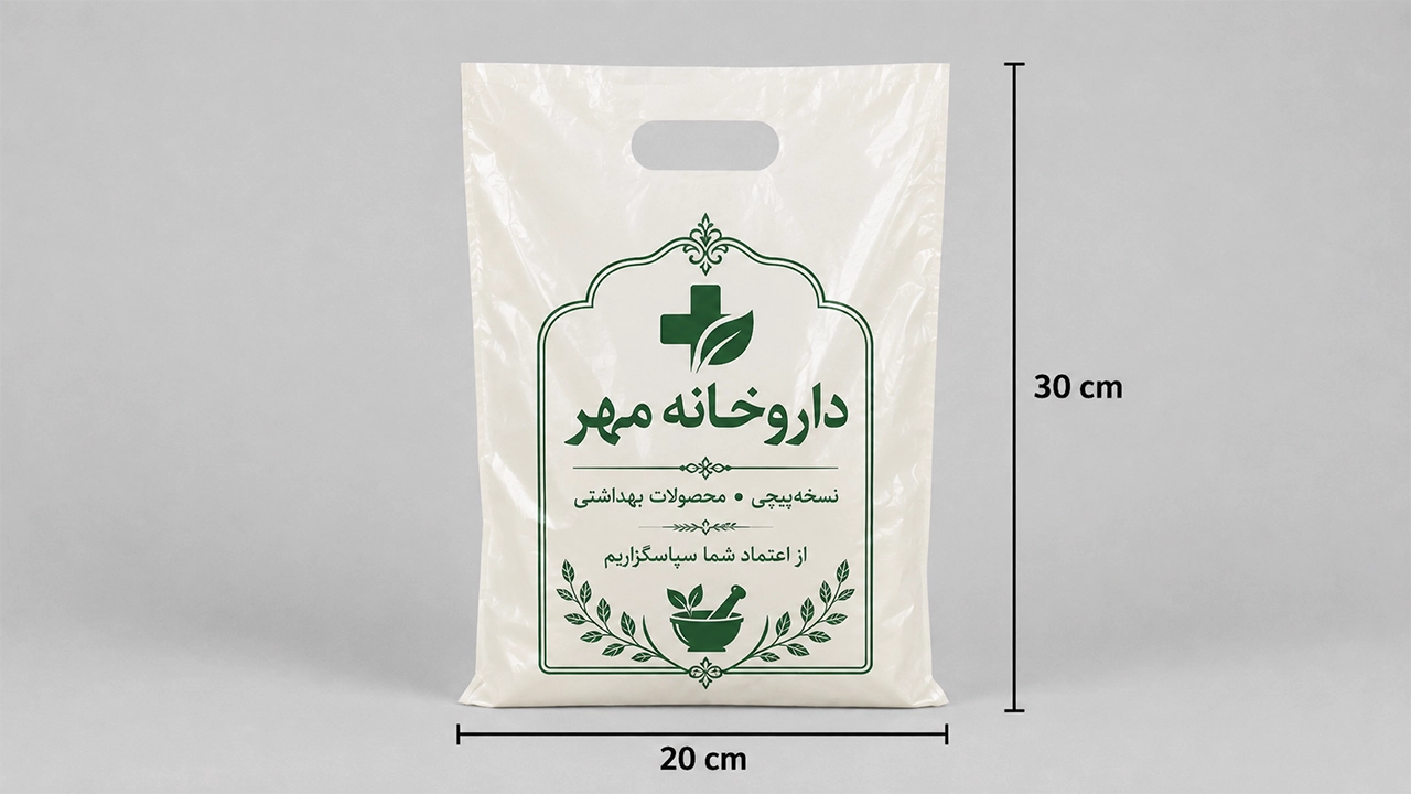 نایلون دسته موزی با چاپ اختصاصی در سایت چاپاتو بصورت سفارشی
